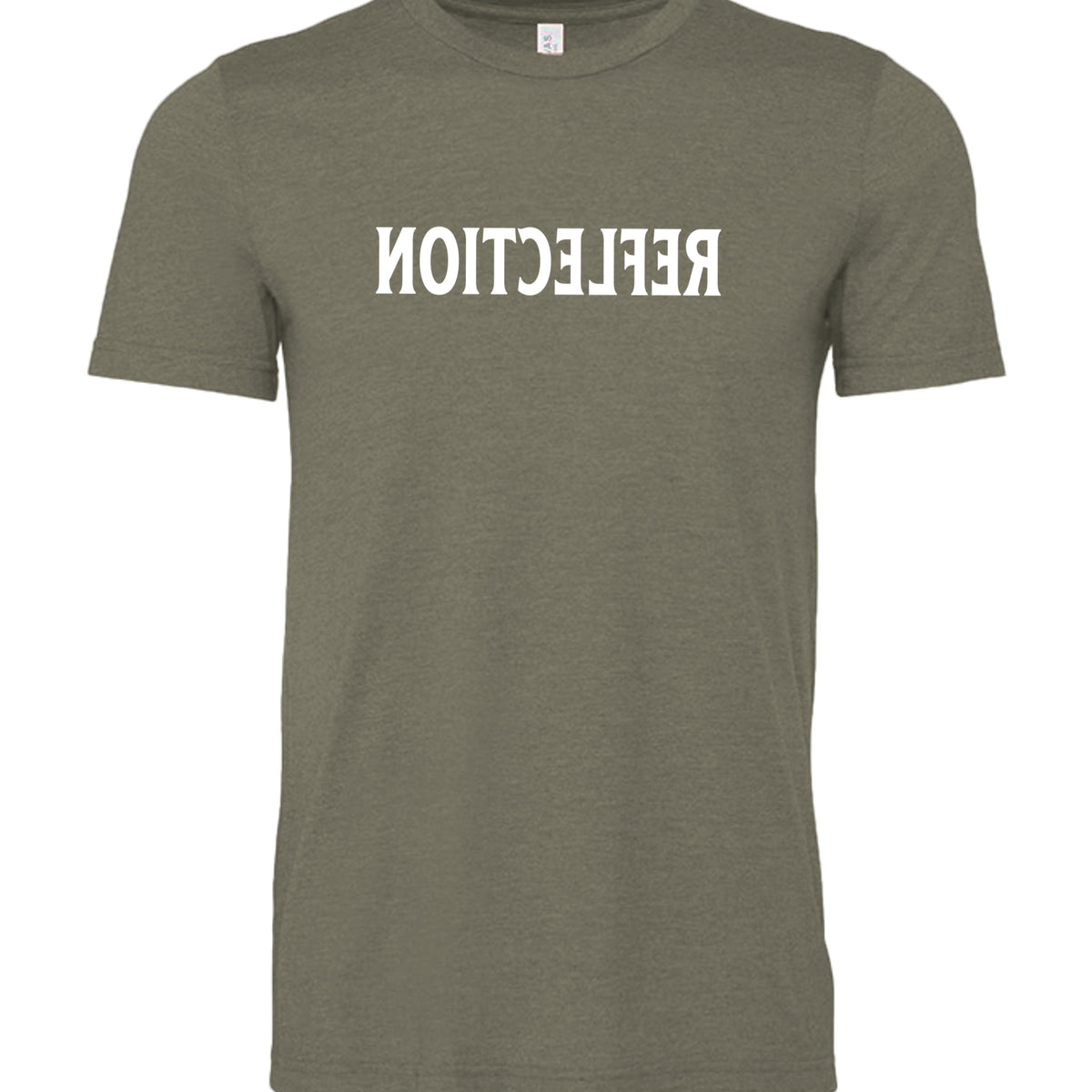 Heather Military Green - 3001CVC - FRONT