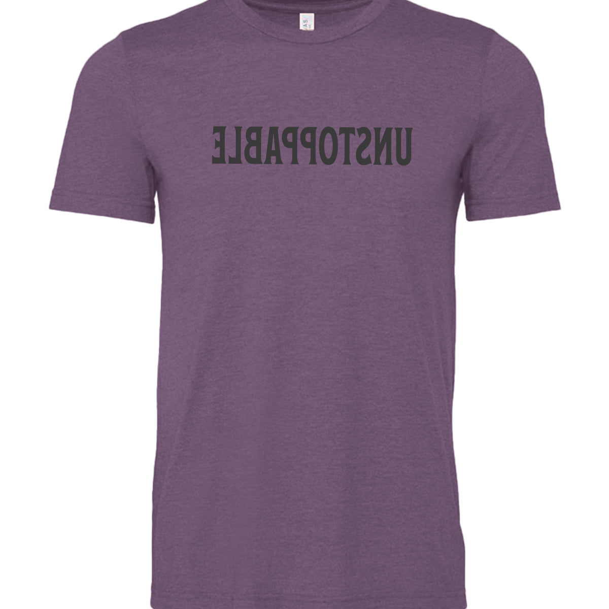 Heather Team Purple - 3001CVC - FRONT