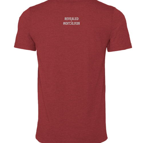 Heather Canvas Red - 3001CVC - BACK