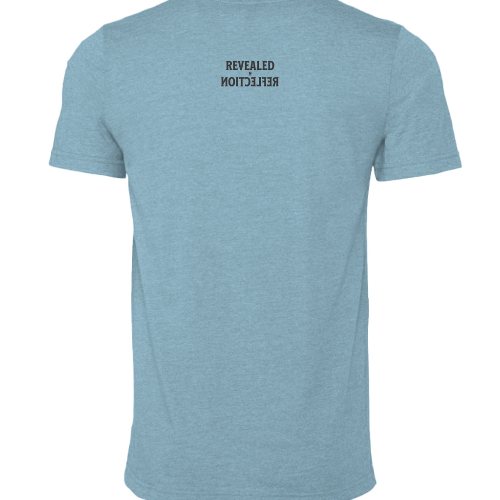 Heather Baby Blue - 3001CVC - BACK