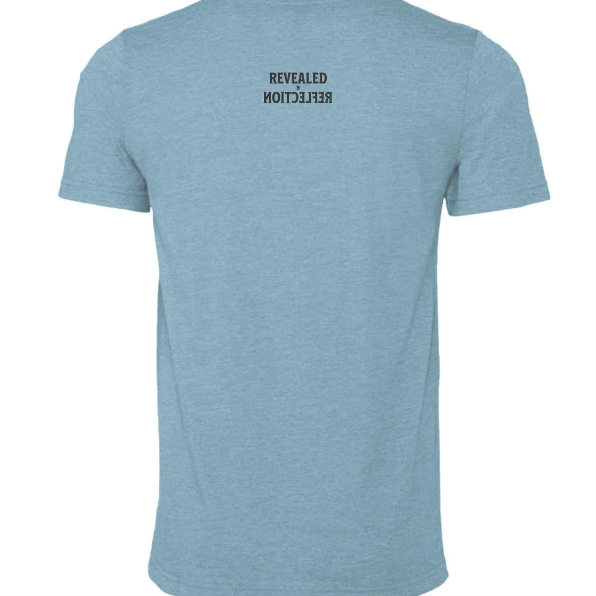 Heather Baby Blue - 3001CVC - BACK
