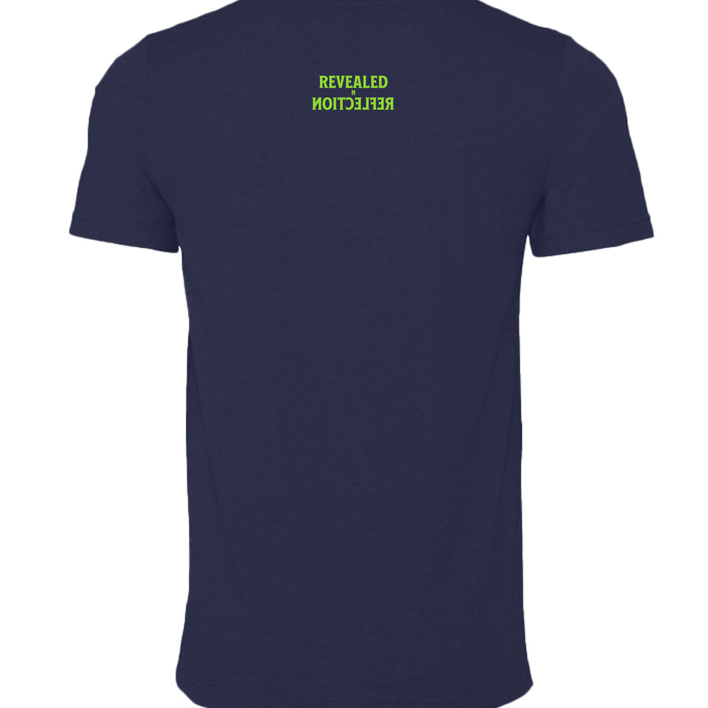 Solid Navy Blend - 3001CVC - BACK