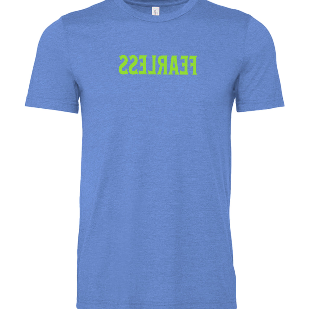 Heather Columbia Blue - 3001CVC - FRONT