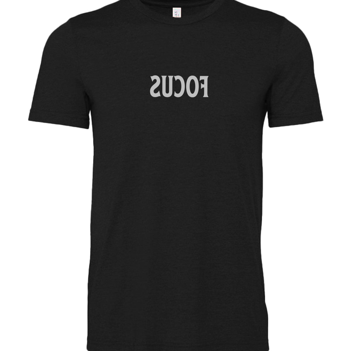 Solid Black Blend - 3001CVC - FRONT
