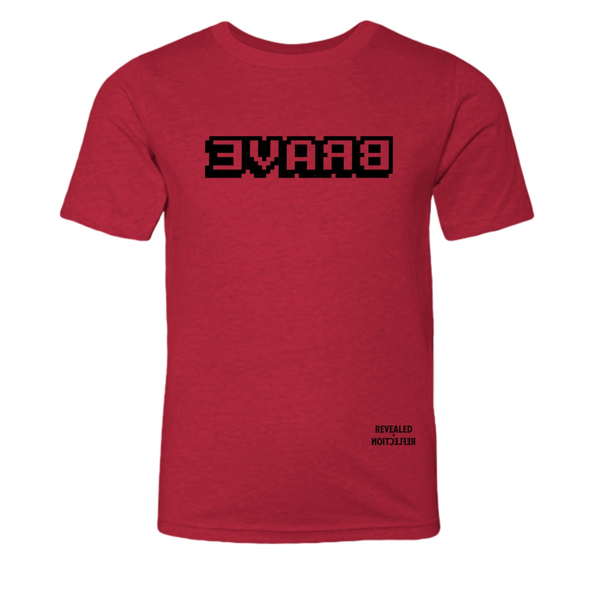 Heather Red - 3001YCVC - FRONT
