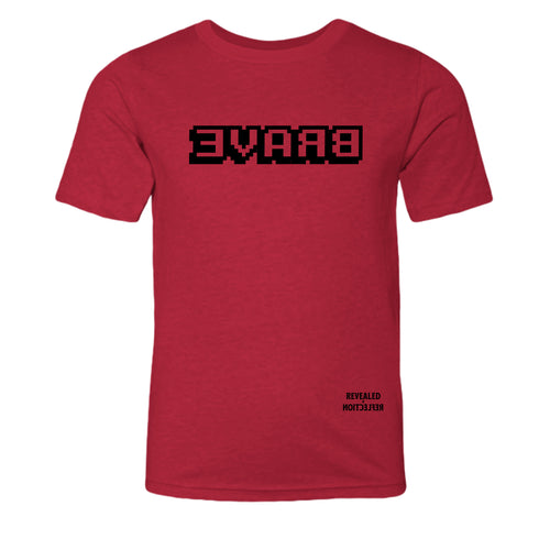 Heather Red - 3001YCVC - FRONT