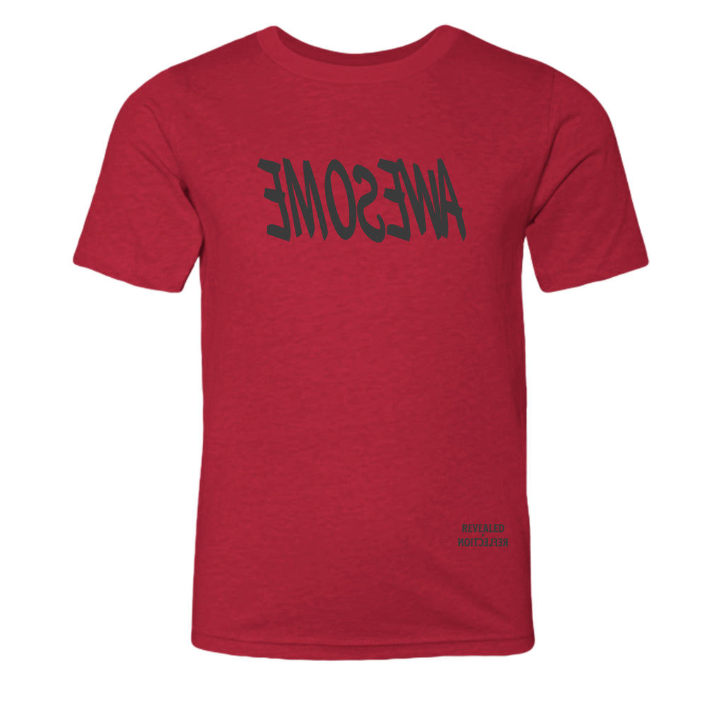 Heather Red - 3001YCVC - FRONT