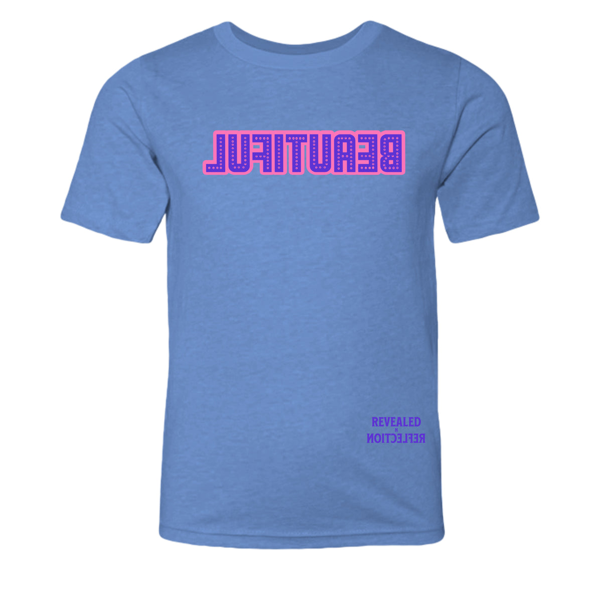 Heather Columbia Blue - 3001YCVC - FRONT