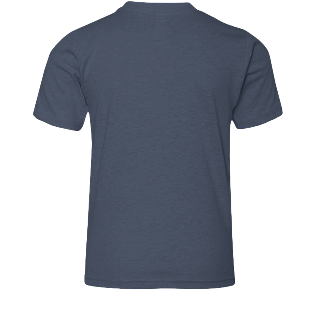 Heather Midnight Navy - 3001YCVC - BACK