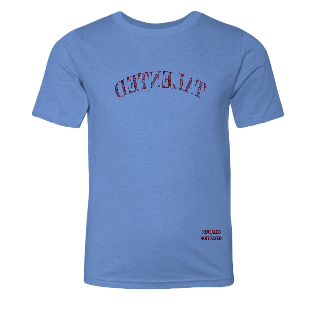 Heather Columbia Blue - 3001YCVC - FRONT