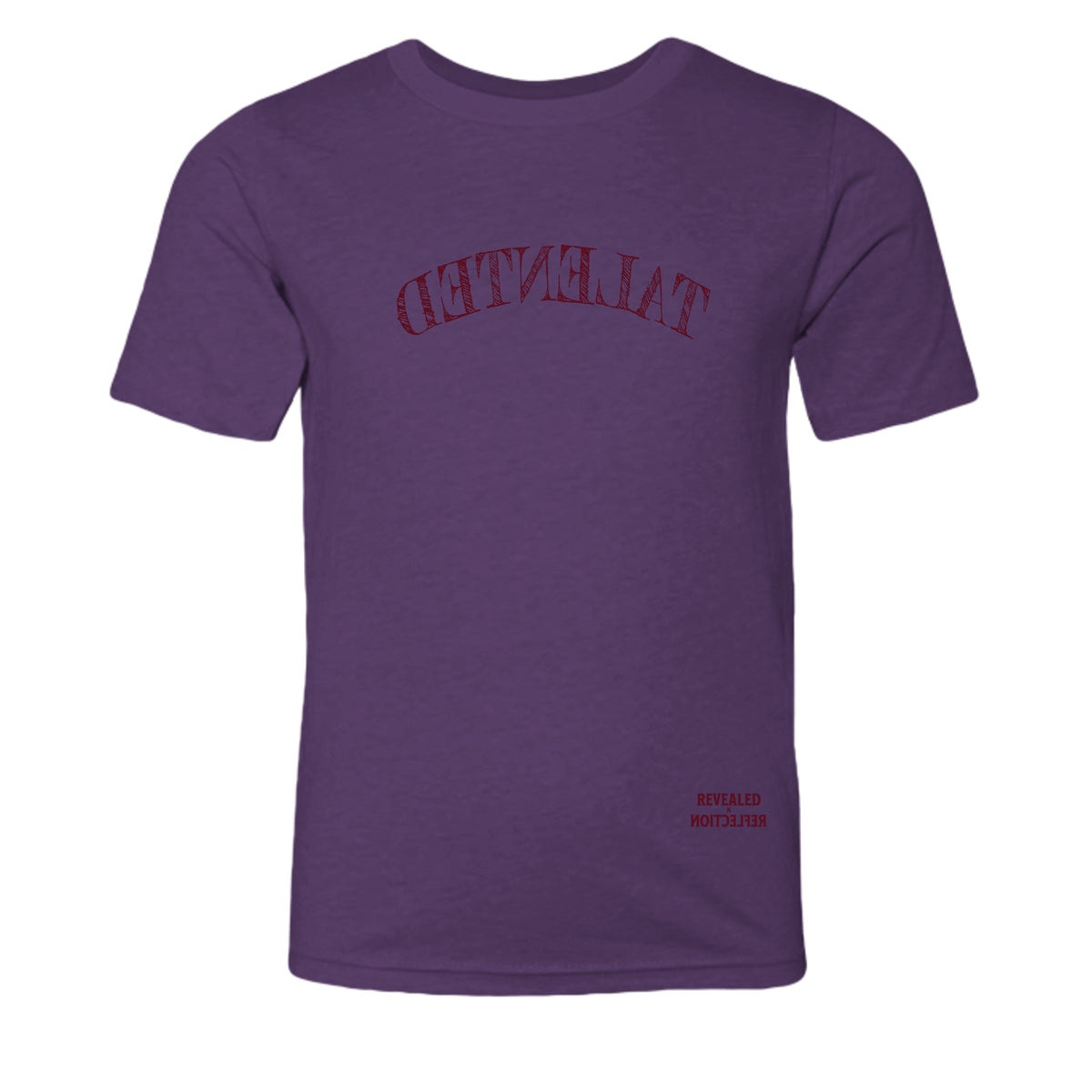 Heather Team Purple - 3001YCVC - FRONT